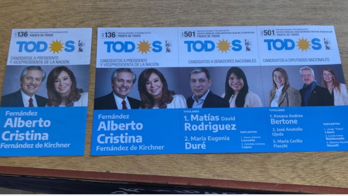 Desde el Frente de TODOS alertan sobre la existencia de Boletas Falsas Desde el Frente de TODOS alertan sobre la existencia de Boletas Falsas