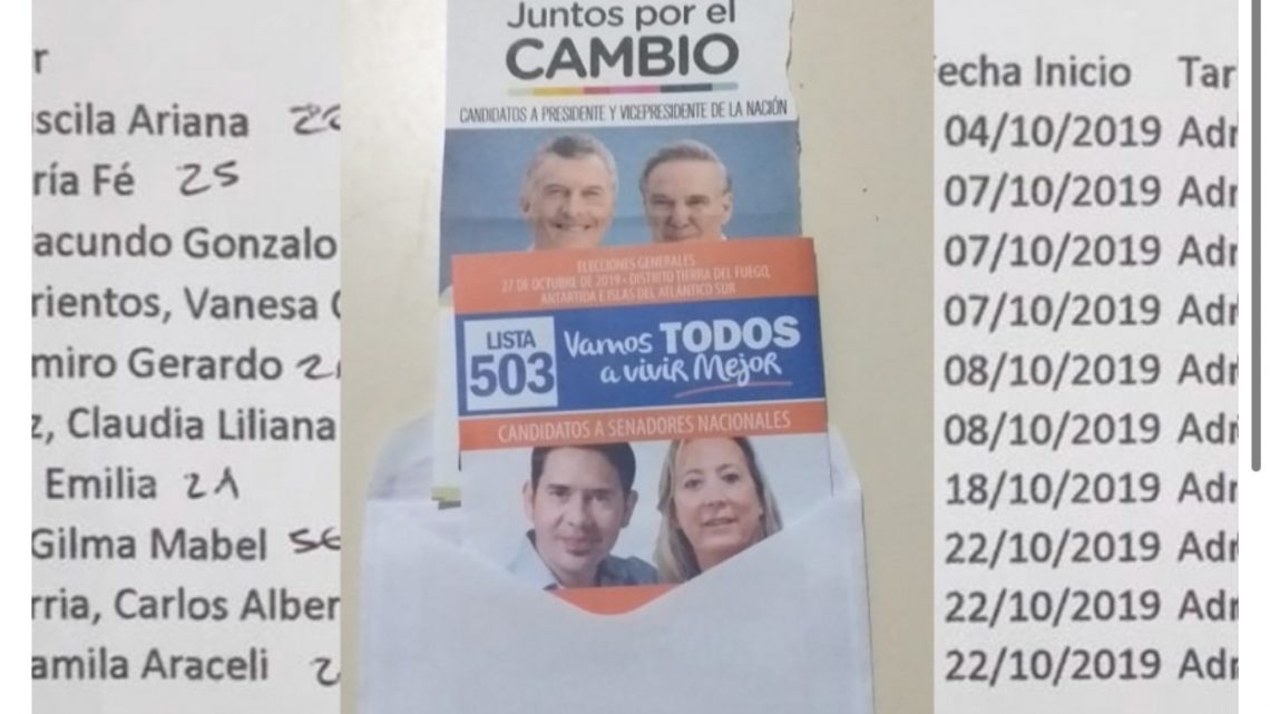 FORJA utiliza radicales para repartir su boleta junto a la de Macri FORJA utiliza radicales para repartir su boleta junto a la de Macri