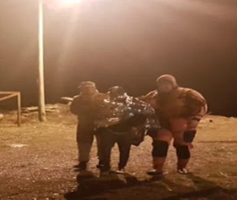 Rescatan A Un Hombre Que Se Arrojo Al Rio Grande Rescatan A Un Hombre Que Se Arrojo Al Rio Grande