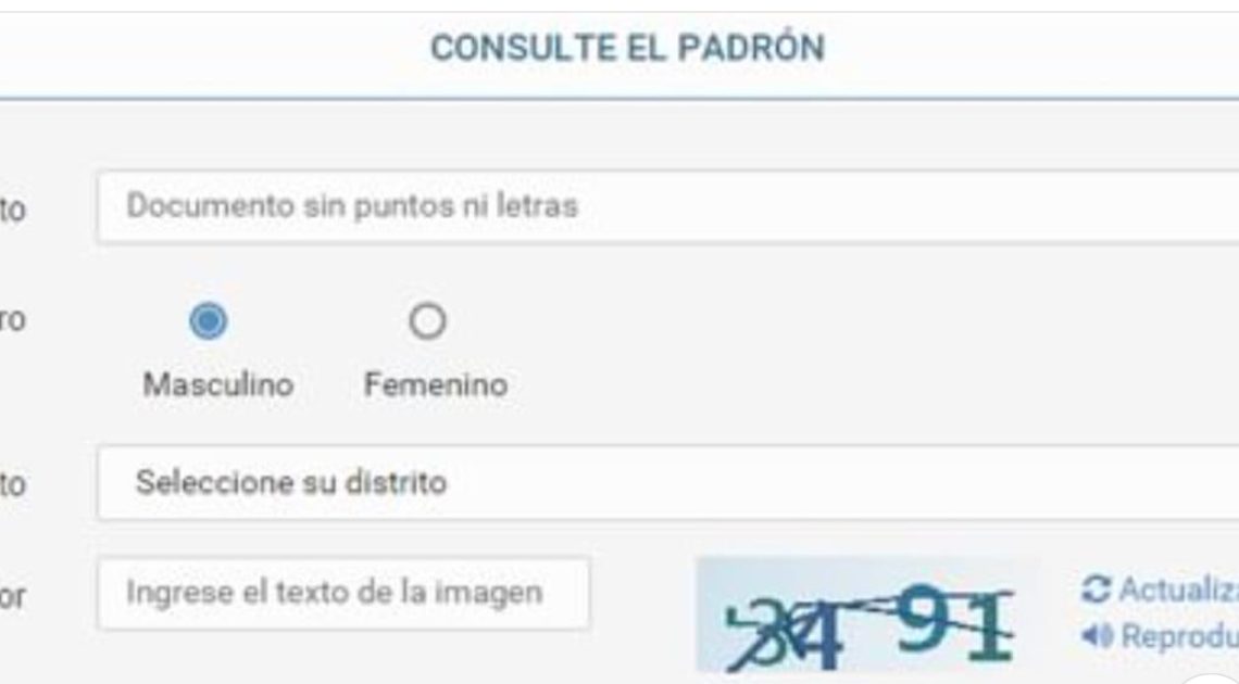 ¿Dónde Voto? La Consulta Al Padrón Electoral Puede Realizarse Por Internet, Por Teléfono O Via SMS ¿Dónde Voto? La Consulta Al Padrón Electoral Puede Realizarse Por Internet, Por Teléfono O Via SMS