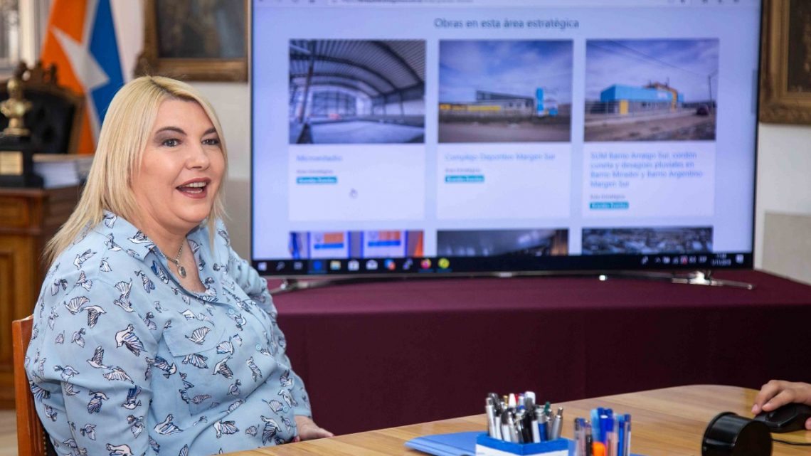 TRANSPARENCIA PARA TODOS LOS FUEGUINOS LA GOBERNADORA PRESENTÓ EL SITIO WEB CON TODAS LAS OBRAS CONCLUIDAS Y EN MARCHA EN 4 AÑOS DE GESTIÓN TRANSPARENCIA PARA TODOS LOS FUEGUINOS LA GOBERNADORA PRESENTÓ EL SITIO WEB CON TODAS LAS OBRAS CONCLUIDAS Y EN MARCHA EN 4 AÑOS DE GESTIÓN