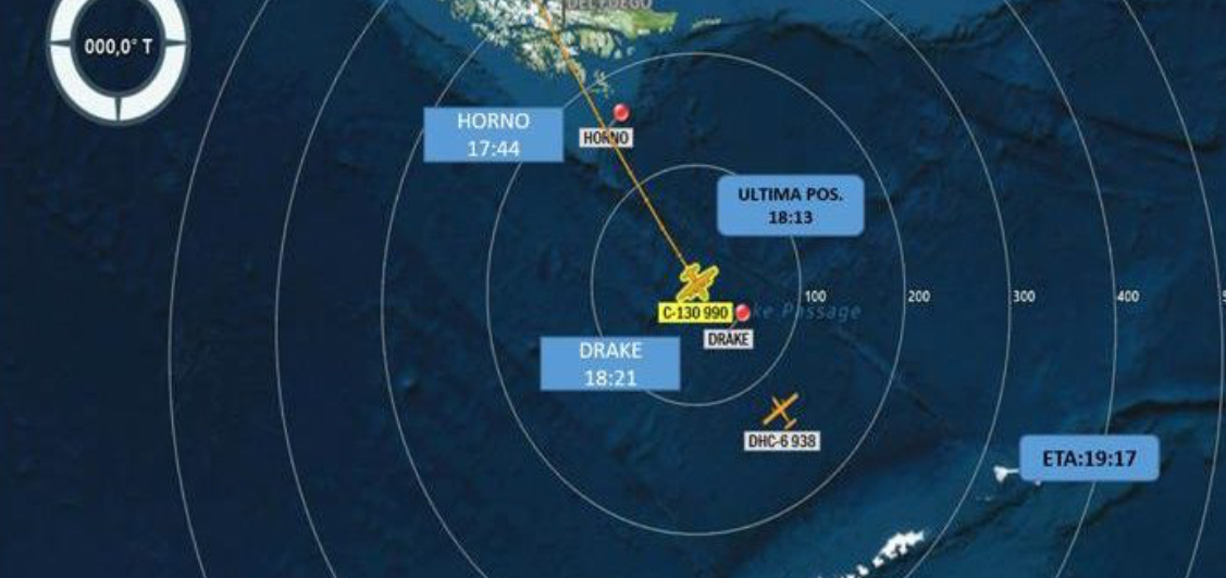 Desapareció Un Avión Chileno, Que Unía Punta Arenas Con La Antártida