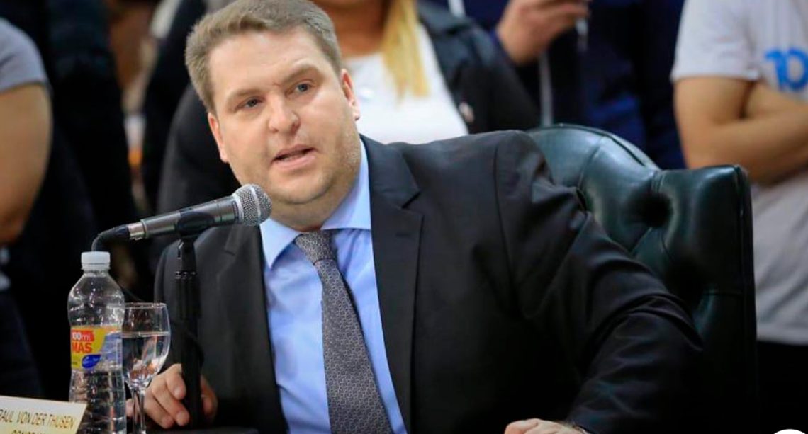 VON DER THUSEN EL CONCEJAL QUE MÁS PROYECTOS PRESENTÓ EN LA GESTIÓN PASADA VON DER THUSEN EL CONCEJAL QUE MÁS PROYECTOS PRESENTÓ EN LA GESTIÓN PASADA