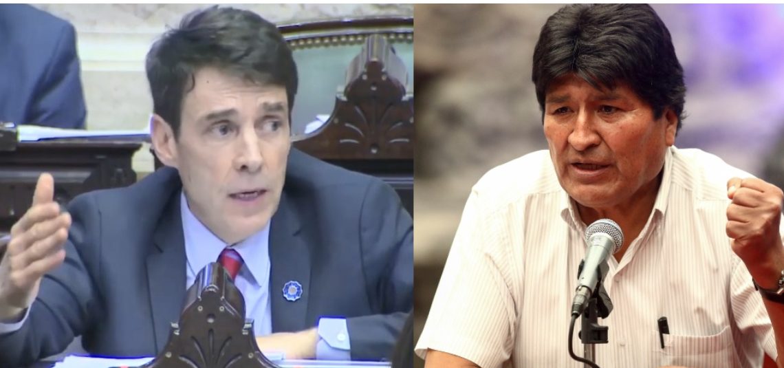 Stefani repudió la distinción a Evo Morales y pidió a la UNTDF que revea la decisión Stefani repudió la distinción a Evo Morales y pidió a la UNTDF que revea la decisión