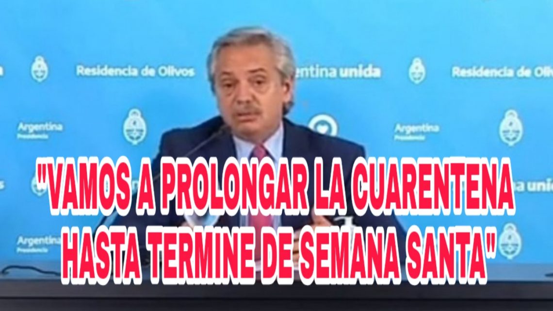 La Cuarentena Obligatoria Se Extenderá Hasta El Final De La Semana Santa La Cuarentena Obligatoria Se Extenderá Hasta El Final De La Semana Santa