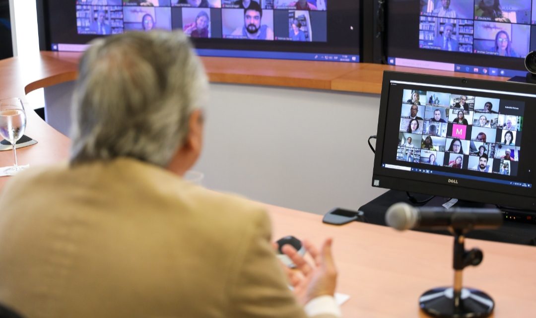 Coronavirus COVID-19: El Presidente mantuvo una videoconferencia con miembros del Grupo de Puebla Coronavirus COVID-19: El Presidente mantuvo una videoconferencia con miembros del Grupo de Puebla