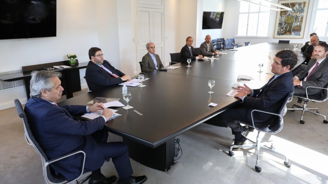 El presidente Alberto Fernández recibió a representantes de la industria farmacéutica El presidente Alberto Fernández recibió a representantes de la industria farmacéutica