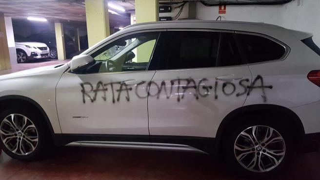 “Rata Contagiosa”, El Terrible Mensaje Que Pintaron En El Auto De Una Doctora “Rata Contagiosa”, El Terrible Mensaje Que Pintaron En El Auto De Una Doctora