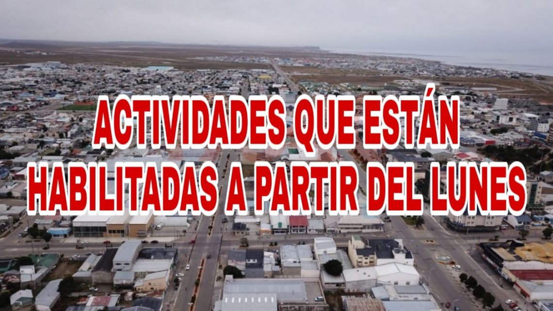 Actividades Que Están Habilitadas A Partir Del Lunes Actividades Que Están Habilitadas A Partir Del Lunes