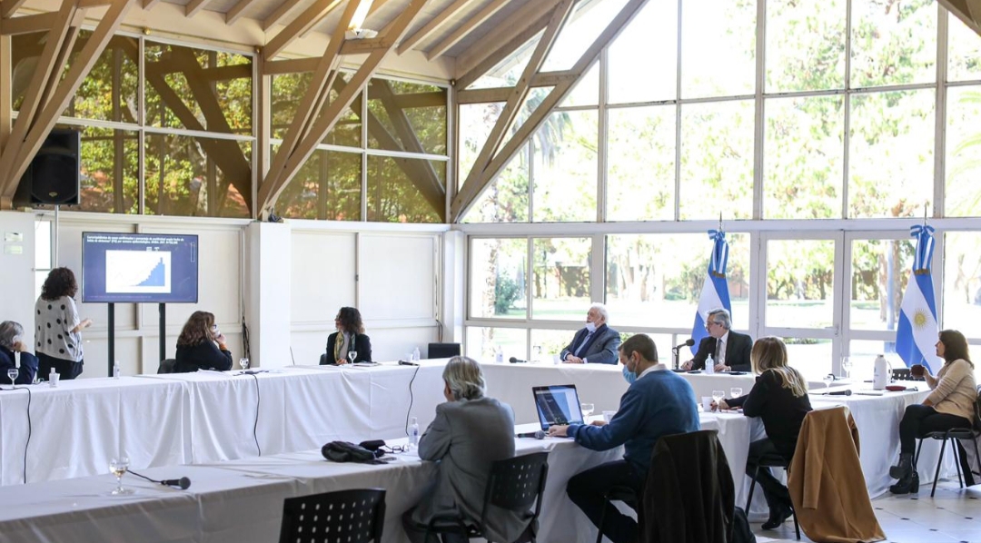 Coronavirus: Alberto se reunió con los infectólogos que integran el Comité de Expertos Coronavirus: Alberto se reunió con los infectólogos que integran el Comité de Expertos