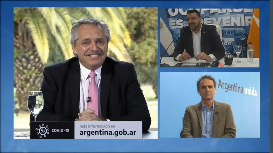 WALTER VUOTO Y MARTÍN PÉREZ PARTICIPARON DEL LANZAMIENTO DE ALBERTO FERNÁNDEZ DEL PLAN DE OBRAS WALTER VUOTO Y MARTÍN PÉREZ PARTICIPARON DEL LANZAMIENTO DE ALBERTO FERNÁNDEZ DEL PLAN DE OBRAS