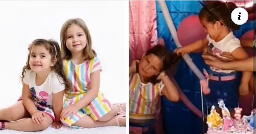 HERMANITAS desatan PELEA por soplar a velitas del pastel HERMANITAS desatan PELEA por soplar a velitas del pastel