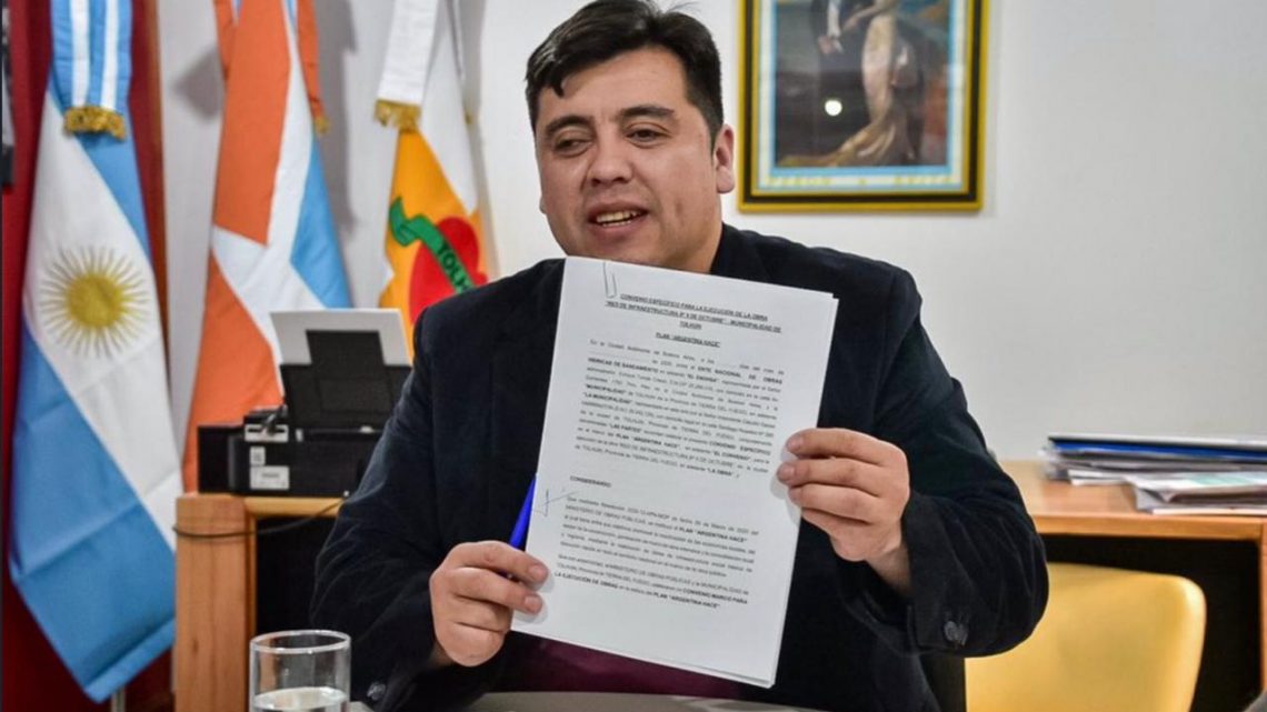 Harrington agradeció el respaldo del intendente Vuoto en la gestión de obras para Tolhuin Harrington agradeció el respaldo del intendente Vuoto en la gestión de obras para Tolhuin