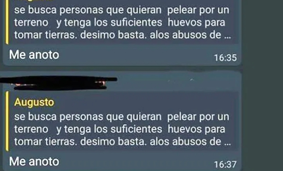 Allanaron los domicilios de presuntos instigadores de ocupación ilegal de tierras Allanaron los domicilios de presuntos instigadores de ocupación ilegal de tierras