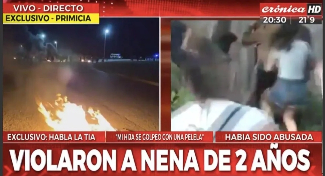 Violan a nena de 2 años y la mamá dijo que «se lastimó en la pelela» Violan a nena de 2 años y la mamá dijo que «se lastimó en la pelela»