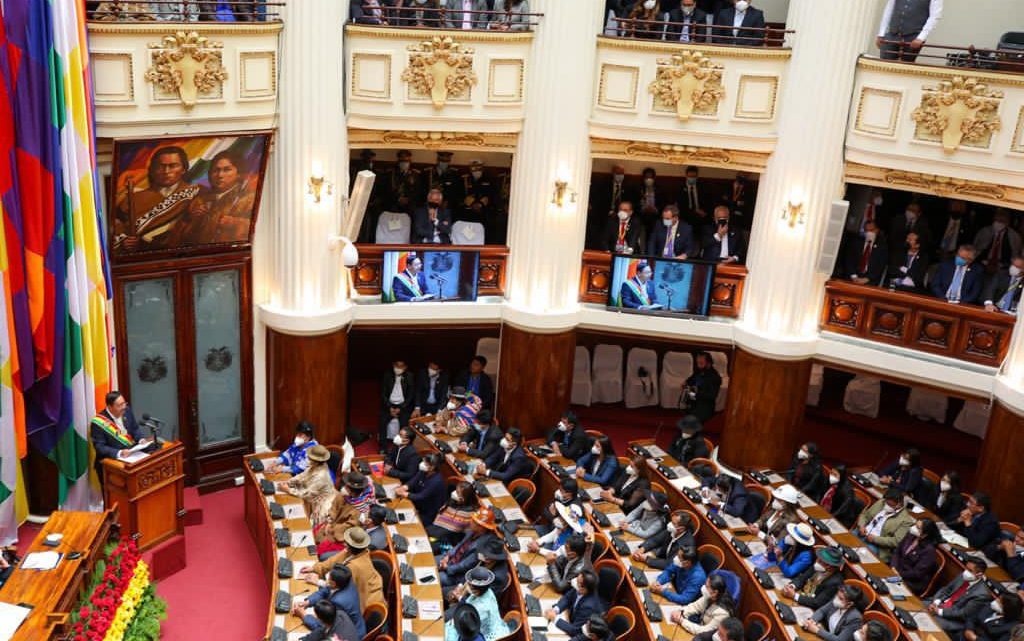 ”Es un día muy importante, Bolivia recupera la democracia”, dijo el Presidente ”Es un día muy importante, Bolivia recupera la democracia”, dijo el Presidente