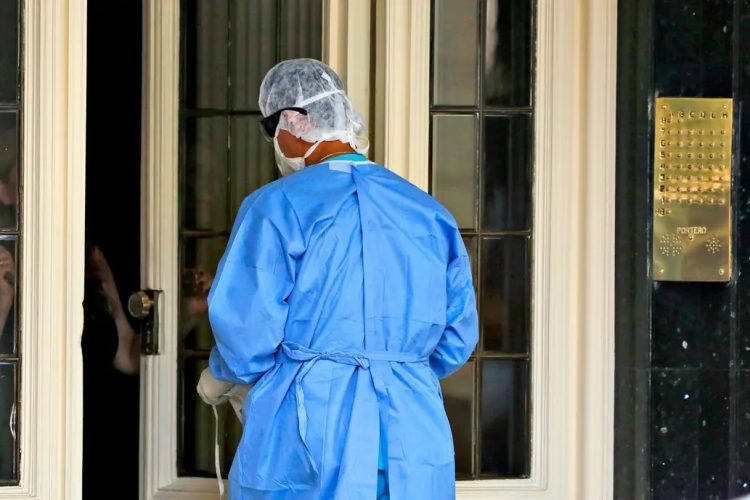 Un médico mostró lo que ve un paciente de covid-19 antes de morir Un médico mostró lo que ve un paciente de covid-19 antes de morir