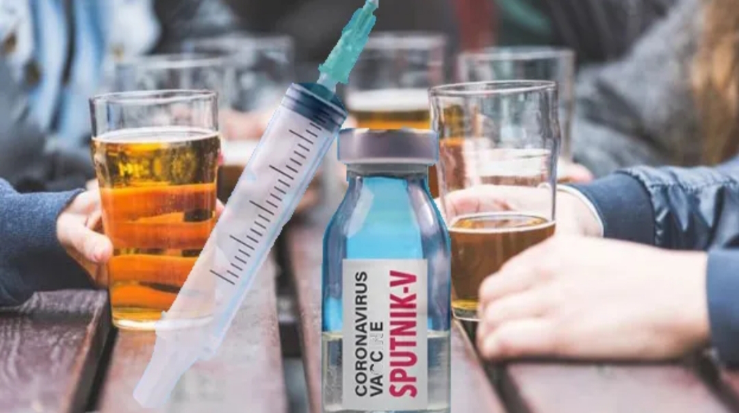 Vacuna rusa contra coronavirus: no se puede tomar alcohol por 42 días Vacuna rusa contra coronavirus: no se puede tomar alcohol por 42 días