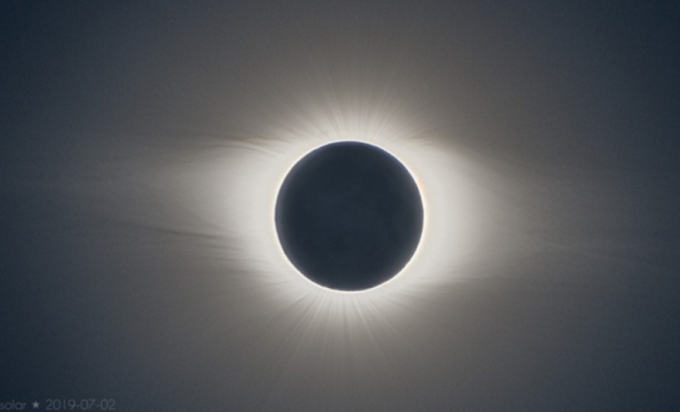 A horas del eclipse total de Sol A horas del eclipse total de Sol