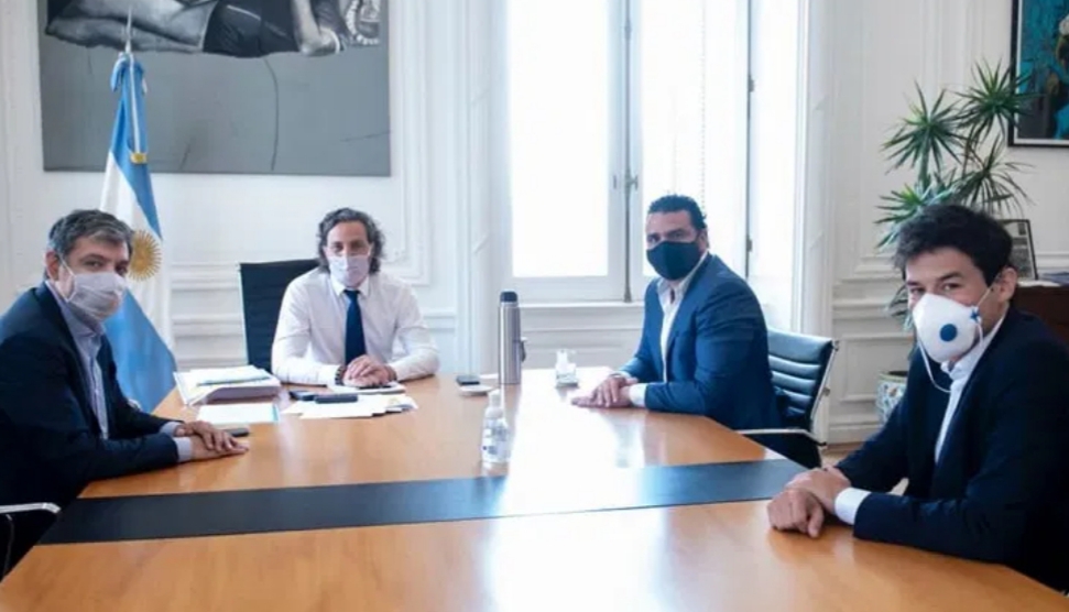 Vuoto y Rodríguez con Cafiero: «El plan de vacunación se pondrá en marcha en las próximas semanas» Vuoto y Rodríguez con Cafiero: «El plan de vacunación se pondrá en marcha en las próximas semanas»