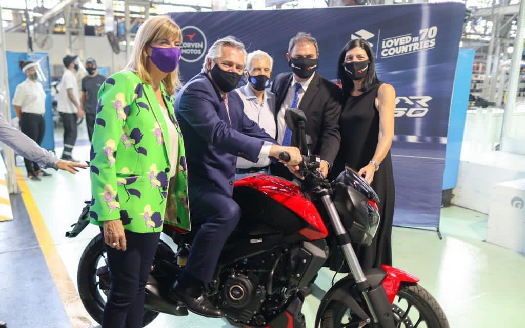 El Presidente participó del anuncio de inversiones de Corven Motors Argentina por $980 millones que generará cientos de puestos de trabajo El Presidente participó del anuncio de inversiones de Corven Motors Argentina por $980 millones que generará cientos de puestos de trabajo