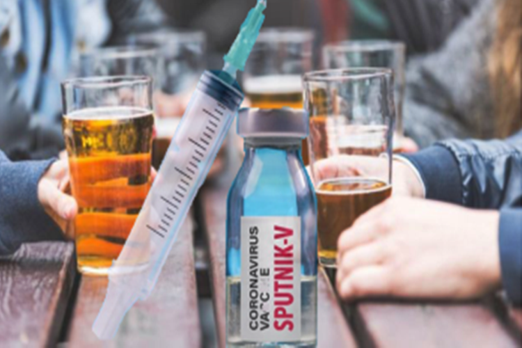 Vacuna rusa para que sea efectiva no se podra tomar alcohol Vacuna rusa para que sea efectiva no se podra tomar alcohol