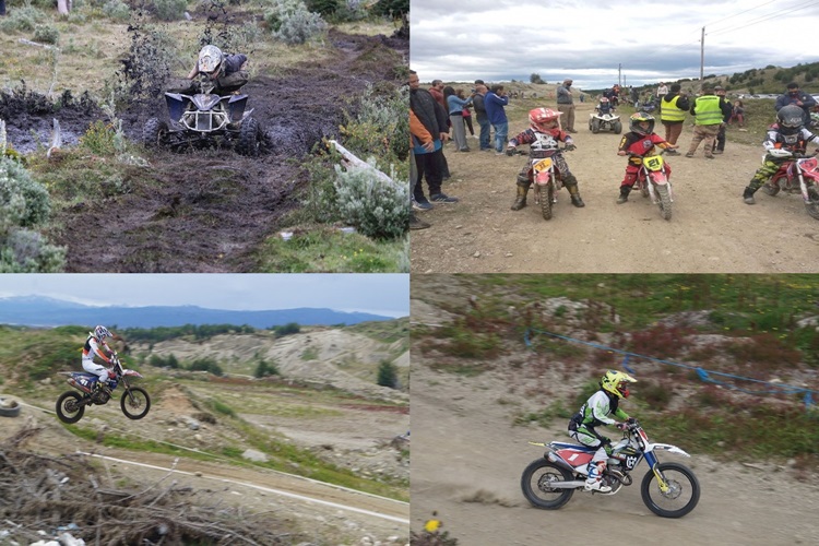 Volvio el motociclismo a Ushuaia Volvio el motociclismo a Ushuaia