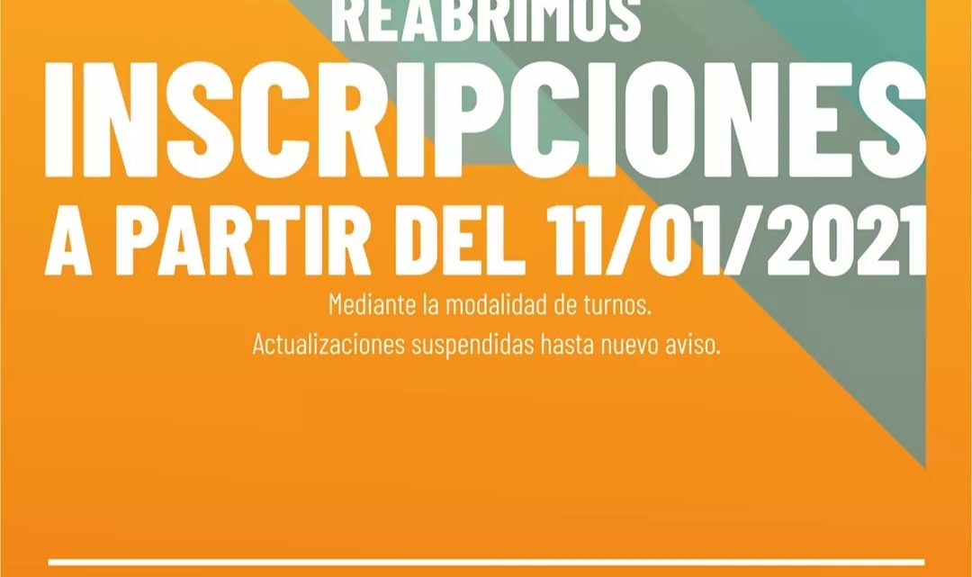 Habilitaron los turnos para inscribirse en el IPV Habilitaron los turnos para inscribirse en el IPV