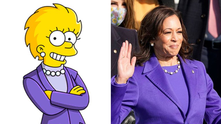 Otra predicción de Los Simpson: Kamala Harris como Lisa Simpson Otra predicción de Los Simpson: Kamala Harris como Lisa Simpson