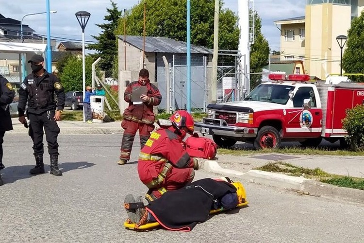 Una persona atropellada en Ushuaia Una persona atropellada en Ushuaia