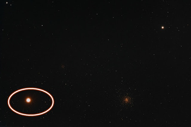 No era un OVNI, ni un dolar a 30 pesos, era la Estrella Antares No era un OVNI, ni un dolar a 30 pesos, era la Estrella Antares