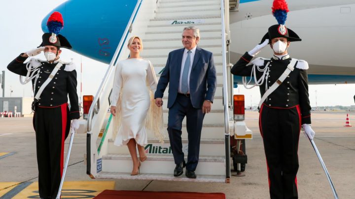 El Presidente ya llegó a Roma donde participará de la Cumbre de Líderes del G20