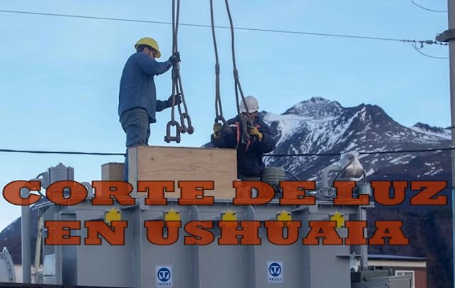 Sabado en Ushuaia con corte de energia de 7 a 13 horas