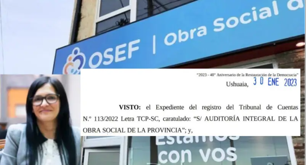 AUDITORIA INTEGRAL DE OSEF: El 31 de marzo presentarán el informe final